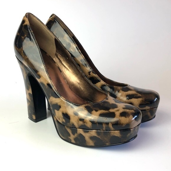 Nine West 90’s Melicia Tortoise Platform Pump - Picture 3 of 16